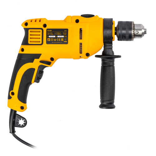 Дрель ударная ID-650, 650 Вт, 0-3000 об/мин, 48000 уд/мин Denzel по ценам производителя в Екатеринбурге с доставкой по всей России