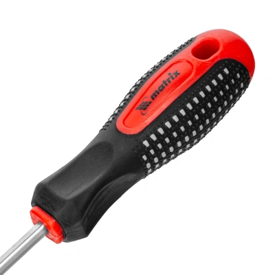 Отвертка Fusion, SL5 х 100 мм, CrV, трехкомпонентная рукоятка "Anti slip" Matrix по ценам производителя в Екатеринбурге с доставкой по всей России