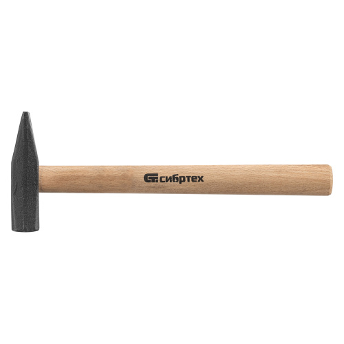 Молоток слесарный 500 г, квадратный боек, деревянная рукоятка Сибртех по ценам производителя в Екатеринбурге с доставкой по всей России