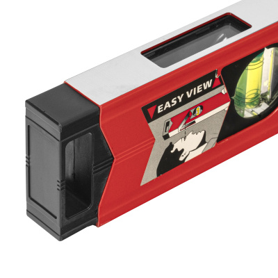 Уровень алюминиевый магнитный, 1000 мм, фрезерованный, 3 глазка (1 зеркальный) усиленный Matrix по ценам производителя в Екатеринбурге с доставкой по всей России