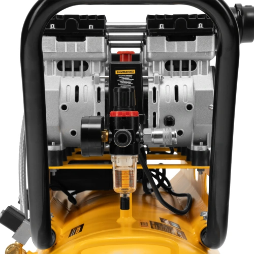 Компрессор безмасляный, малошумный  DLS 2250/100, 2250 Вт, 3x750, 100 л, 410 л/мин блок управления/ Denzel по ценам производителя в Екатеринбурге с доставкой по всей России