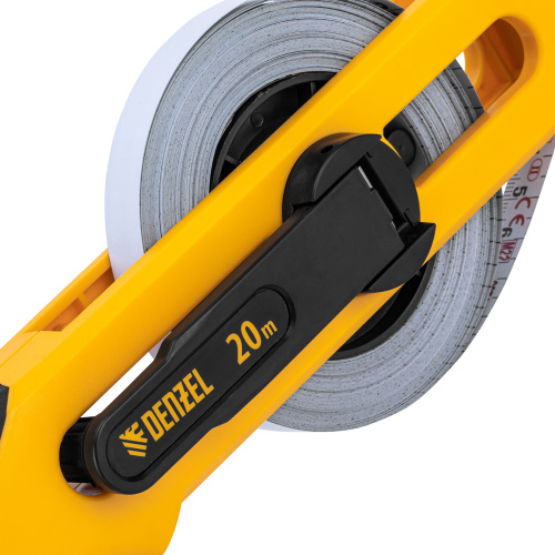 Рулетка геодезическая 20 м х 13 мм, открытый корпус, металлическая лента Denzel по ценам производителя в Екатеринбурге с доставкой по всей России