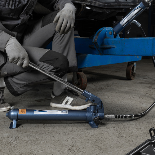 Растяжка гидравлическая, 10 т, набор из 17 предметов, 7 сменных насадок, в пластиковом кейсе на колесах Stels по ценам производителя в Екатеринбурге с доставкой по всей России