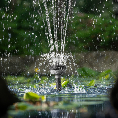 Насос фонтанный FNP90-39, 92 Вт, подъем 3,9 м, 3200 л/ч, колокольчик/каскад/гейзер Denzel по ценам производителя в Екатеринбурге с доставкой по всей России