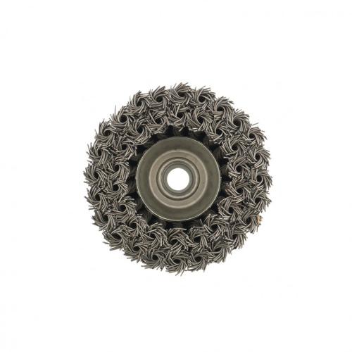 Щетка для УШМ, 100 мм, М14, "чашка", двухрядная, крученая проволока 0.8 мм Matrix по ценам производителя в Екатеринбурге с доставкой по всей России