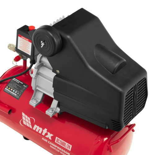 Компрессор воздушный DC1500L/24, 1,5 кВт, 24 л, 210 л/мин MTX по ценам производителя в Екатеринбурге с доставкой по всей России