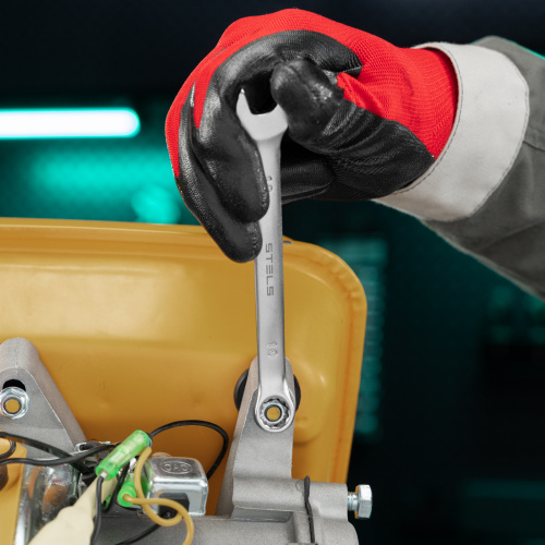 Ключ комбинированный, 10 мм, CrV, матовый хром Stels по ценам производителя в Екатеринбурге с доставкой по всей России