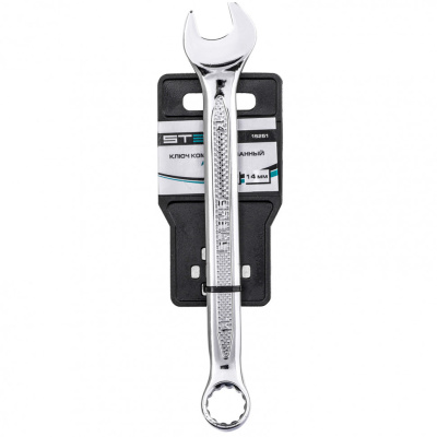 Ключ комбинированный, 14 мм, CrV, антислип Stels по ценам производителя в Екатеринбурге с доставкой по всей России
