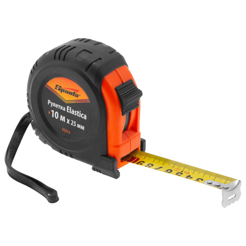Рулетка Elastica,10 м х 25 мм,обрезиненный корпус Sparta по ценам производителя в Екатеринбурге с доставкой по всей России