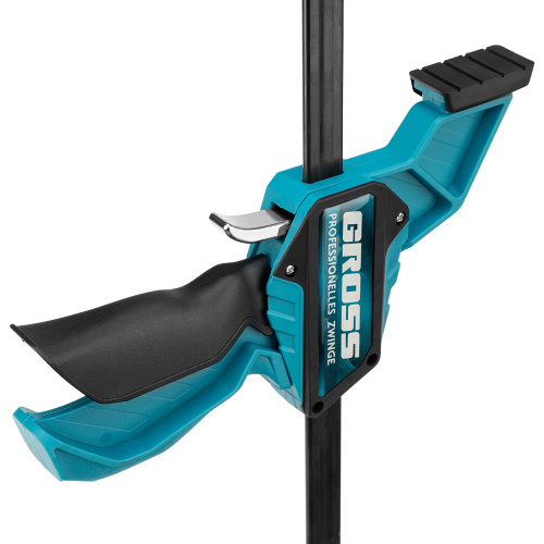 Струбцина реечная, быстрозажимная, пистолетного типа, пошаговый механизм, пластиковый корпус, 600мм Gross по ценам производителя в Екатеринбурге с доставкой по всей России