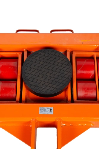 Роликовая платформа поворотная TOR X24 г/п 24 т (с ручкой) по ценам производителя в Екатеринбурге с доставкой по всей России