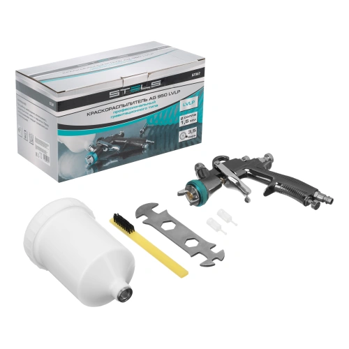 Краскораспылитель AG 950 LVLP, профессиональный, гравитационного типа, сопло 1.5 мм Stels по ценам производителя в Екатеринбурге с доставкой по всей России