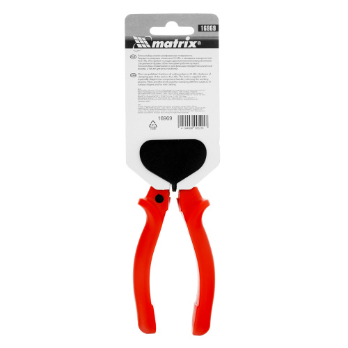 Плоскогубцы комбинированные Standard, 160 мм, шлифованные, пластмассовые рукоятки Matrix по ценам производителя в Екатеринбурге с доставкой по всей России