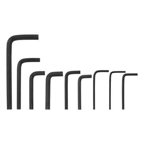 Набор ключей имбусовых HEX, 1.5-10 мм, CrV, 10 шт, оксидированные, на кольце Sparta по ценам производителя в Екатеринбурге с доставкой по всей России