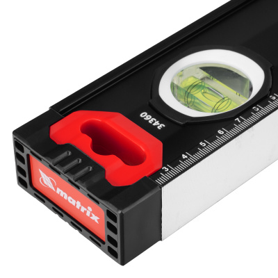 Уровень алюминиевый, усиленный, фрезерованный, 3 глазка, 400 мм Matrix по ценам производителя в Екатеринбурге с доставкой по всей России