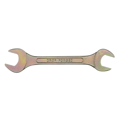 Ключ рожковый, 20 х 22 мм, желтый цинк Сибртех по ценам производителя в Екатеринбурге с доставкой по всей России