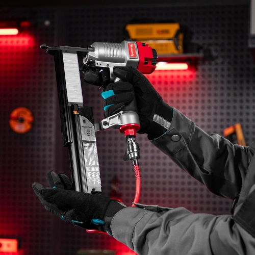 Нейлер-степлер пневматический 3 в 1, с регулировкой глубины забивания, гвозди 18GA, гвозди 16GA, скобы 18 GA Matrix по ценам производителя в Екатеринбурге с доставкой по всей России