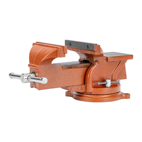 Тиски слесарные, 150 мм, поворотные, с наковальней Sparta по ценам производителя в Екатеринбурге с доставкой по всей России