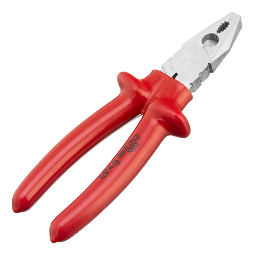 Плоскогубцы комбинированные, 200 мм, диэлектрические ручки до 1000 В, оцинкованные (НИЗ) по ценам производителя в Екатеринбурге с доставкой по всей России