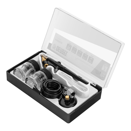 Аэрограф с нижним бачком AB2, 0,8 мм, 22 мл, 11 л/мин Denzel по ценам производителя в Екатеринбурге с доставкой по всей России