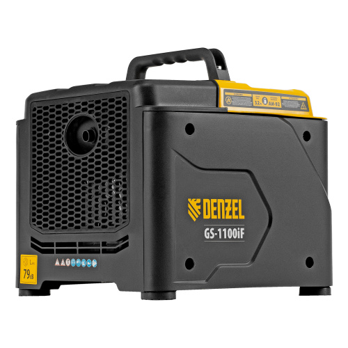 Генератор инверторный GS-1100iF, 1,1 кВт, 230 В, ручной старт DENZEL по ценам производителя в Екатеринбурге с доставкой по всей России