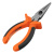 Длинногубцы прямые Comfort, 160 мм ,шлифованные, двухкомпонентные рукоятки Sparta по ценам производителя в Екатеринбурге с доставкой по всей России