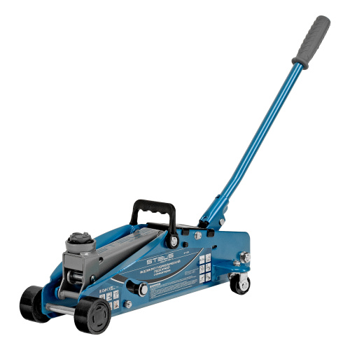 Домкрат гидравлический подкатной с фиксатором, 2.5 т, Safety Pin, 140-385 мм, в кейсе Stels по ценам производителя в Екатеринбурге с доставкой по всей России