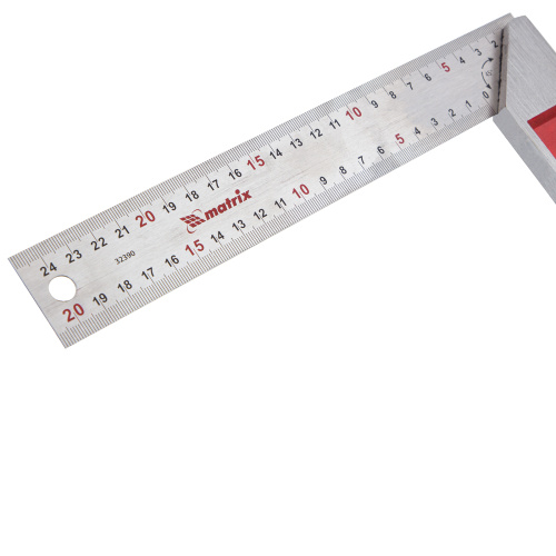 Угольник стальной, 250 мм, градуировка Matrix по ценам производителя в Екатеринбурге с доставкой по всей России