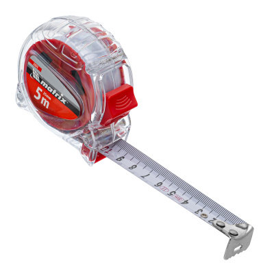 Рулетка Crystal,5 м х 25 мм,корпус из поликарбоната Matrix по ценам производителя в Екатеринбурге с доставкой по всей России
