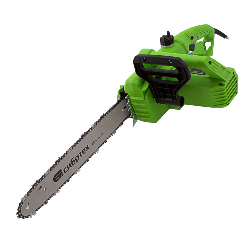 Пила цепная электрическая ПЦЭ-2200П с поперечным двигателем, 2.2 кВт, 16'' (40 см) Сибртех по ценам производителя в Екатеринбурге с доставкой по всей России