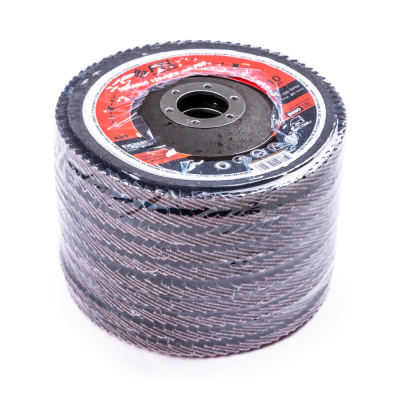 Круг лепестковый с керамическим абразивом для шлифования по нержавеющей стали FTL Everest 29 125 х 22,2 мм P80 по ценам производителя в Екатеринбурге с доставкой по всей России