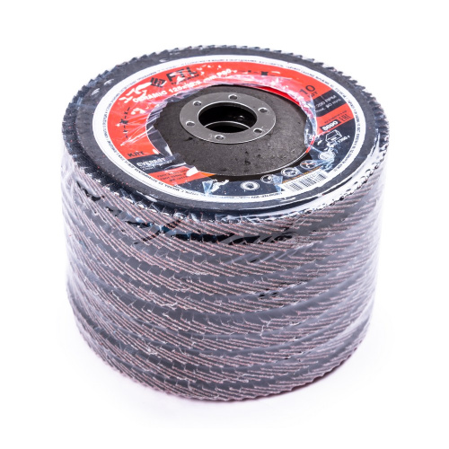 Круг лепестковый с керамическим абразивом для шлифования по нержавеющей стали FTL Everest 29 125 х 22,2 мм P80 по ценам производителя в Екатеринбурге с доставкой по всей России