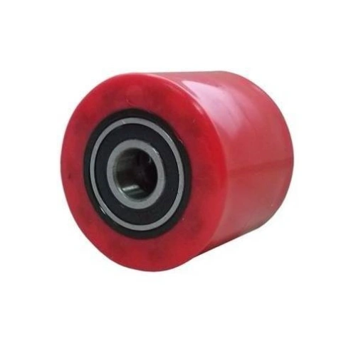 Колесо полиуретан 70х80 мм с подшипником для тележки гидравлической DF-III/AC(LH)/AC(JL) по ценам производителя в Екатеринбурге с доставкой по всей России