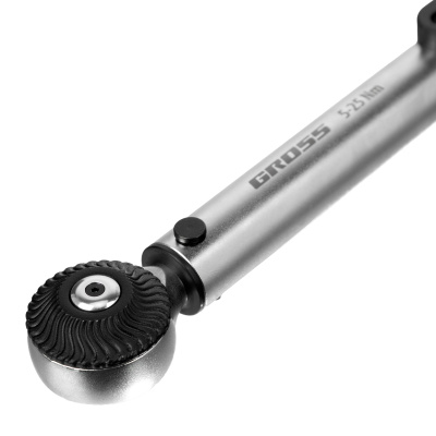 Ключ динамометрический, 5-25 Нм, 1/4", CrV  Gross по ценам производителя в Екатеринбурге с доставкой по всей России