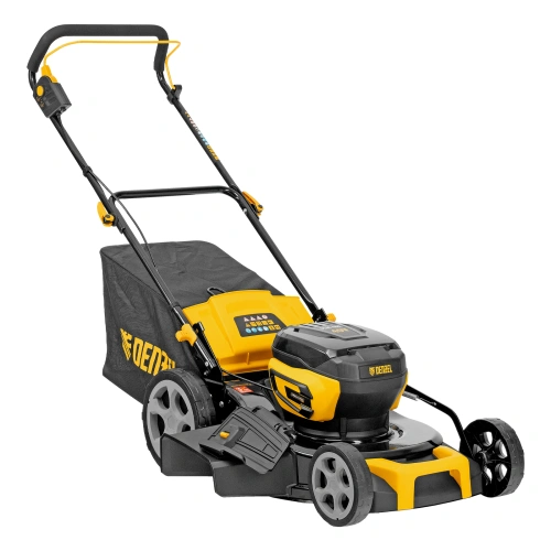 Газонокосилка аккумуляторная бесщет. DLM-460, 460 мм, травосб. 65 л., Li-Ion, 40 В Denzel по ценам производителя в Екатеринбурге с доставкой по всей России