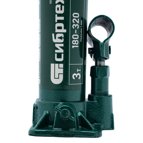 Домкрат гидравлический бутылочный, 3 т, 180-320 мм Сибртех по ценам производителя в Екатеринбурге с доставкой по всей России