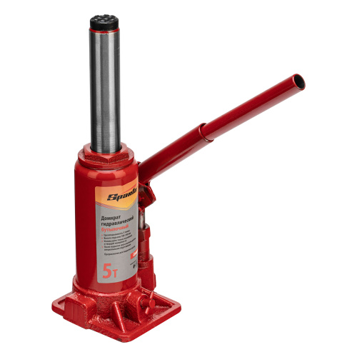 Домкрат гидравлический бутылочный 5 т, h подъема 180-340 мм Sparta Compact купить в Москве с доставкой по всей России | ProtosMarket.ru