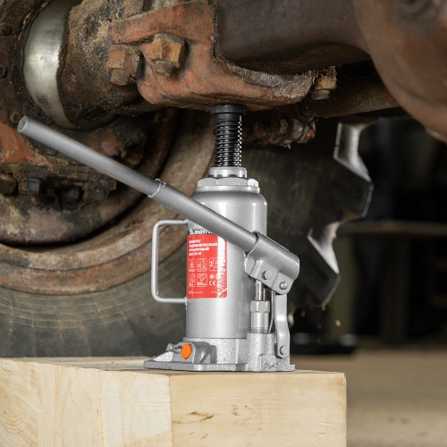 Домкрат гидравлический бутылочный, 12 т, h подъема 230-465 мм Matrix по ценам производителя в Екатеринбурге с доставкой по всей России