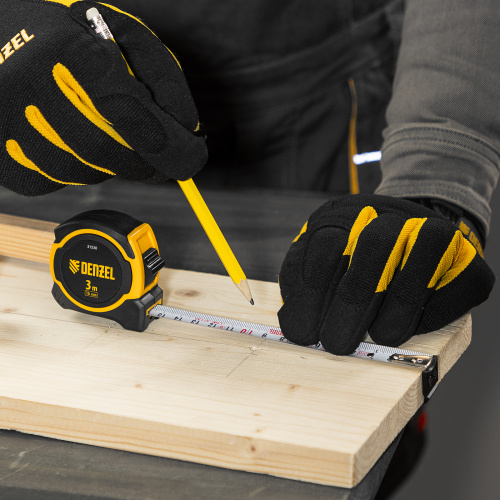 Рулетка 3м х 16мм, двухкомп. корпус, магнитный обрезиненный зацеп Denzel по ценам производителя в Екатеринбурге с доставкой по всей России