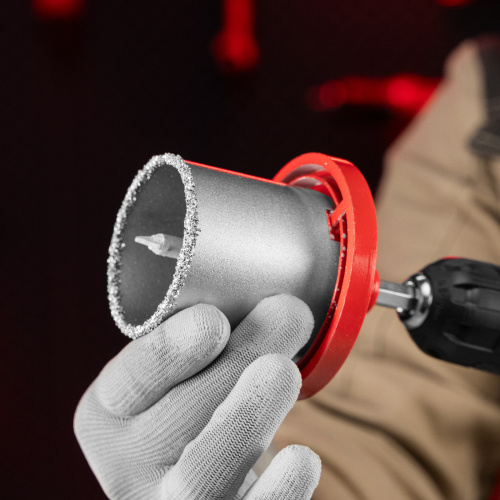 Набор коронок по керамической плитке, 33-53-67-73 мм, шестигранный хвостовик Matrix по ценам производителя в Екатеринбурге с доставкой по всей России