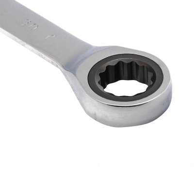 Ключ комбинированный трещоточный, 30 мм, CrV, зеркальный хром Matrix по ценам производителя в Екатеринбурге с доставкой по всей России