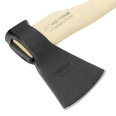 Топор кованный, в сборе, 1150/1500 г, деревянное топорище, 500 мм, А-1 по ценам производителя в Екатеринбурге с доставкой по всей России