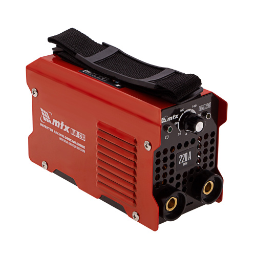 Инверторный аппарат дуговой сварки MMA-220S, 220 А, ПВ60%, диаметр электрода 1,6-5 мм MTX по ценам производителя в Екатеринбурге с доставкой по всей России