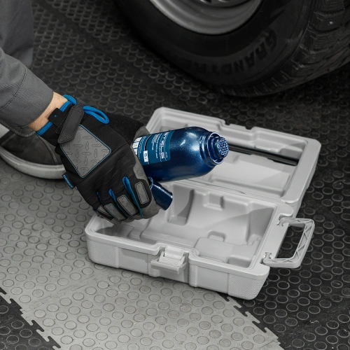 Домкрат гидравлический бутылочный, 5 т, h подъема 207-404 мм, в пластиковом кейсе Stels по ценам производителя в Екатеринбурге с доставкой по всей России