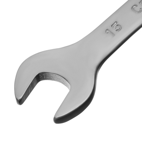 Ключ комбинированный, 15 мм, CrV, матовый хром Matrix по ценам производителя в Екатеринбурге с доставкой по всей России