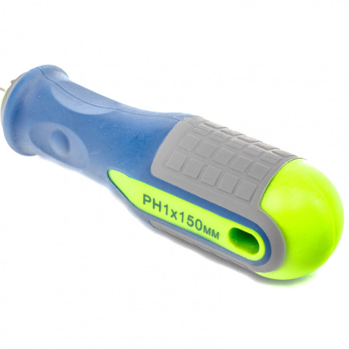 Отвертка, PH1 х 150 мм, CrV, трехкомпонентная рукоятка Сибртех по ценам производителя в Екатеринбурге с доставкой по всей России