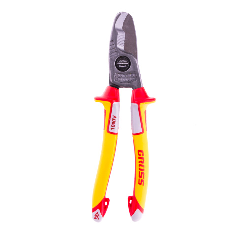 Кабелерез, диэлектрические рукоятки до 1000 В, трехкомпонентные рукоятки, 210 мм Gross по ценам производителя в Екатеринбурге с доставкой по всей России