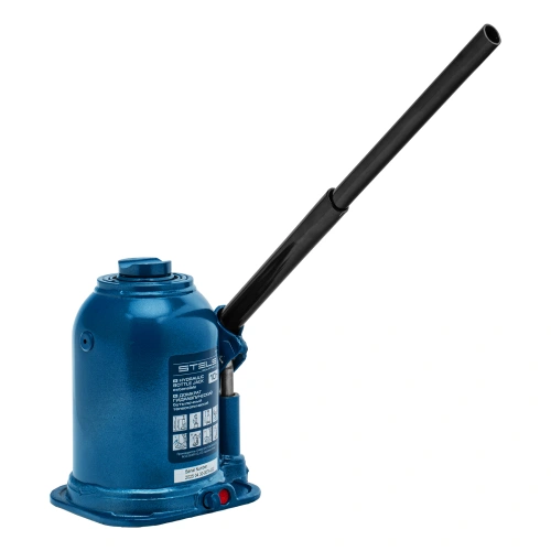 Домкрат гидравлический бутылочный телескопический, 10 т, подъем 180-430 мм Stels по ценам производителя в Екатеринбурге с доставкой по всей России