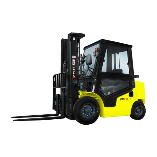 Дизельный погрузчик с кабиной YETT DRP15-WS5K2-M300-3W-K по ценам производителя в Екатеринбурге с доставкой по всей России