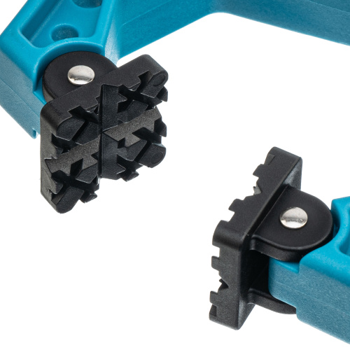 Струбцина клещеобразная 2-1/4, пластиковый корпус, храповой механизм жесткой фиксации, 58 мм Gross по ценам производителя в Екатеринбурге с доставкой по всей России